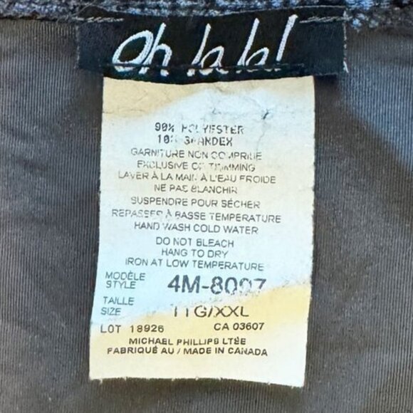 Vintage 90s Y2K Crushed Velvet Wrap Top | Surplice Grey Velvet Blouse Holiday - Picture 4 of 4